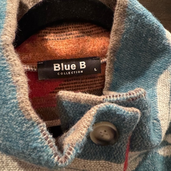 Aztec Patterned Wool-Blend Jacket - Picture 2 of 4